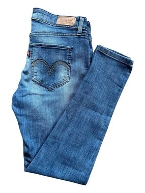 Levi’s 535 Legging Jeans Size 27 Mid Rise Stretch Denim Skinny